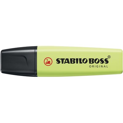 Surligneur STABILO Boss Original 70/133 pastel touche citron vert