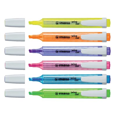 Markeerstift STABILO Swing cool 275/31 blauw