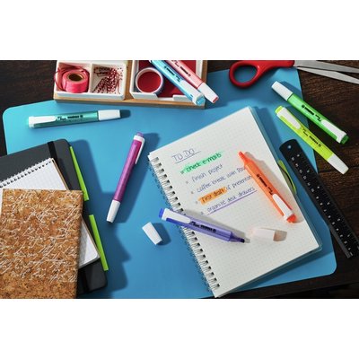 Markeerstift STABILO Swing cool 275/4 assorti etui à 4 stuks