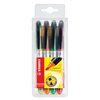 Markeerstift STABILO Navigator 545/4 assorti etui à 4 stuks foto