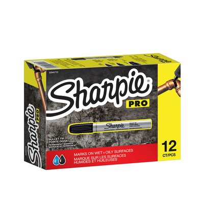 Marqueur Sharpie ogive Pro 1,5-3mm noir