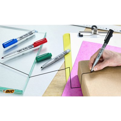 Viltstift Bic 1445 ecolutions rond fijn blauw