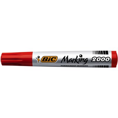 Feutre BIC 2000 ECOlutions ogive Large rouge