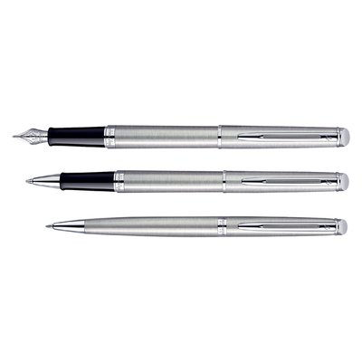 Roller Waterman Hémisphère Stainless Steel CT Fin
