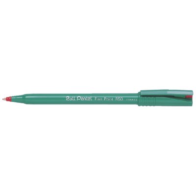 Rollerpen Pentel R50 medium rood