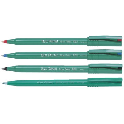 Rollerpen Pentel R50 medium rood