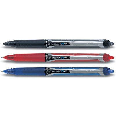 Rollerpen PILOT Hi-Tecpoint V7 RT medium zwart