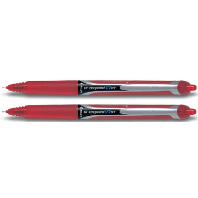 Roller PILOT Hi-Tecpoint V7 RT Medium rouge
