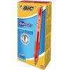 Gelschrijver Bic Gel-ocity medium rood foto