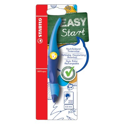 Roller STABILO EASYoriginal gaucher bleu clair/bleu foncé