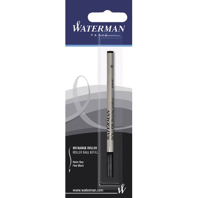 Recharge roller Waterman Fin noir blister 1 pièce