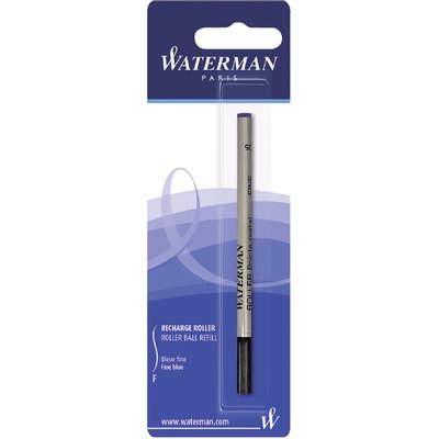 Recharge roller Waterman Fin bleu blister 1 pièce