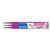 Rollerpenvulling PILOT friXion medium roze set à 3 stuks