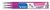 Rollerpenvulling PILOT friXion medium roze set à 3 stuks