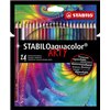 Kleurpotloden STABILO 1624 aquacolor Arty assorti etui à 24 stuks foto