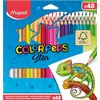 Crayon de couleur Maped Color'Peps Star set 48 couleurs Photo