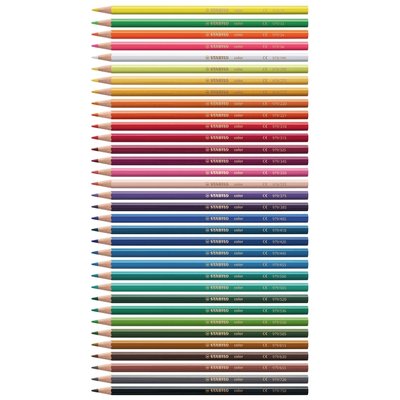 Kleurpotloden STABILO 979 color assorti kartonnen etui à 12 stuks