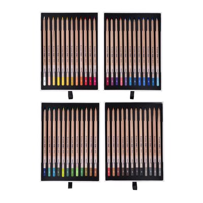 Crayon pastel Bruynzeel Design boîte luxueuse 48 couleurs