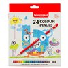 Crayon de couleur Bruynzeel Kids set 24 couleurs Photo