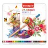 Kleurpotloden Bruynzeel Expression assorti blik à 24 stuks foto