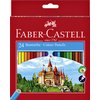 Crayon de couleur Faber-Castell assorti set 24 pièces Photo