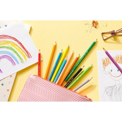 Crayon de couleur Faber-Castell assorti set 24 pièces