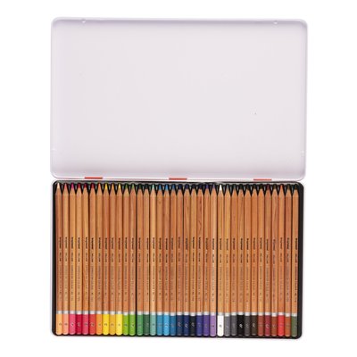 Crayon de couleur Bruynzeel Expression boîte métal 36 couleurs