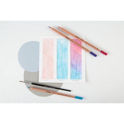 Crayon aquarelle Bruynzeel Expression boîte métal 24 couleurs