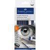 Crayon Faber-Castell 6 duretés inclus taille-crayon et gomme Photo