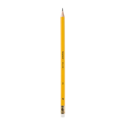 Crayon graphite Bruynzeel HB avec embout gomme