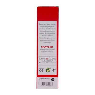 Crayon graphite Bruynzeel Burotek 3H