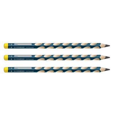 Potlood STABILO Easygraph grafiet 321 HB linkshandig