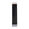 Crayon Bruynzeel Teens HB avec embout gomme blister 5 duretés Photo