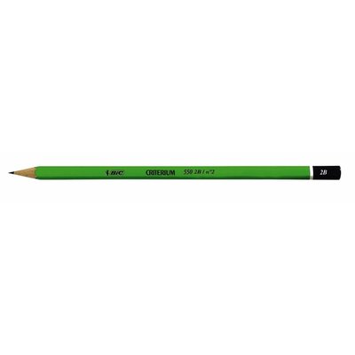 Potlood Bic Criterium 550 zeshoekig 2B