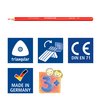 Kleurpotloden Staedtler Ergosoft driekantig 12stuks assorti foto
