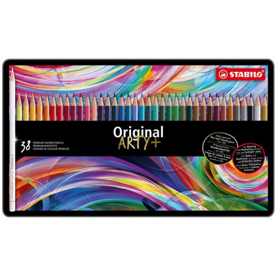 Crayon de couleur STABILO 8778 Original Arty assorti boîte 38 pièces