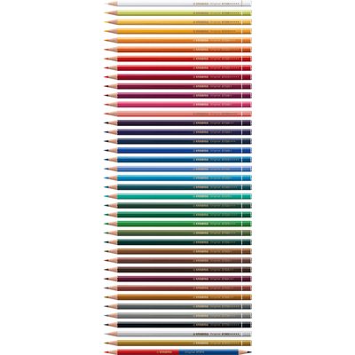 Crayon de couleur STABILO 8778 Original Arty assorti boîte 38 pièces