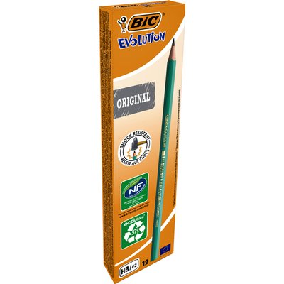 Potlood Bic Evolution ecolutions 650 zeshoekig HB