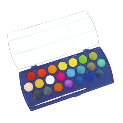Boîte Aquarelle Pelikan 721670 22 couleurs assorti
