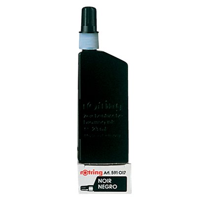 Encre à dessin rOtring 591017 flacon 23ml noir