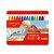 Waskrijt Caran d'Ache neocolor-I 15 stuks assorti