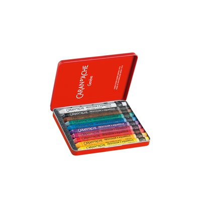 Waskrijt Caran d'Ache neocolor-II 10 stuks assorti