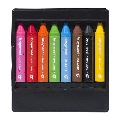 Crayon à la cire Bruynzeel Kids Pocoyo set 8 couleurs