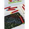 Waskrijt Faber-Castell driehoekig assorti set à 12 stuks foto