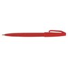 Fineliner Pentel Signpen S520 medium rood foto