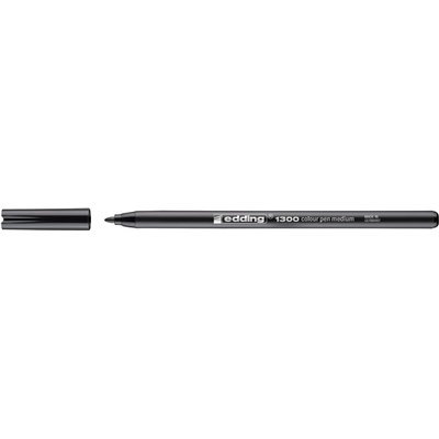 Fineliner edding 1300 medium zwart