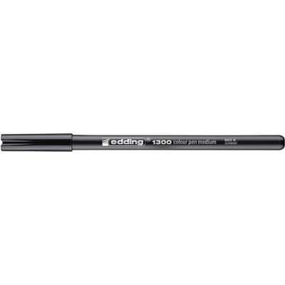 Fineliner edding 1300 medium zwart