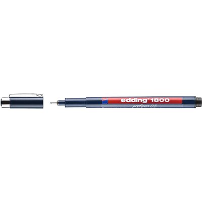 Fineliner edding 1800 0,5mm noir