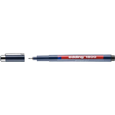 Fineliner edding 1800 0,7mm noir