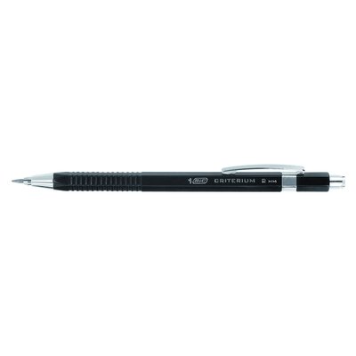 Portemine BIC Criterium HB 2mm gomme et clip métal
